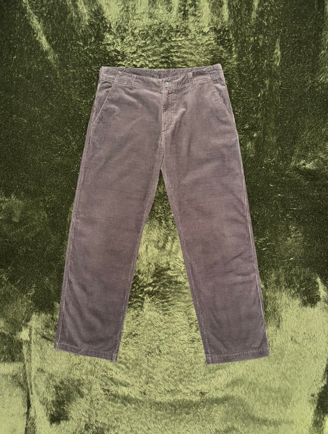 [XL] 00s 나이키 재팬 클럽 스우시 집 포켓 코듀로이 팬츠 브라운 상품이미지1