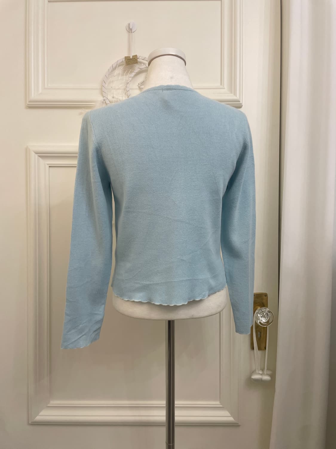GAP sky-blue line point basic cardigan 상품이미지3