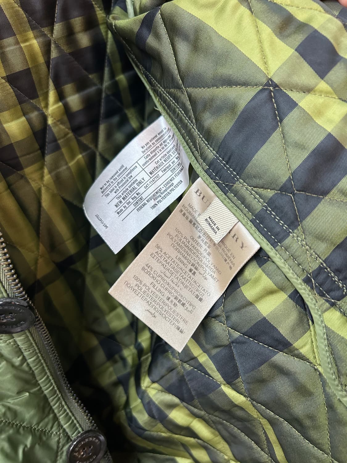 S/ 버버리 3-Pocket 퀄팅 패딩자켓 상품이미지10