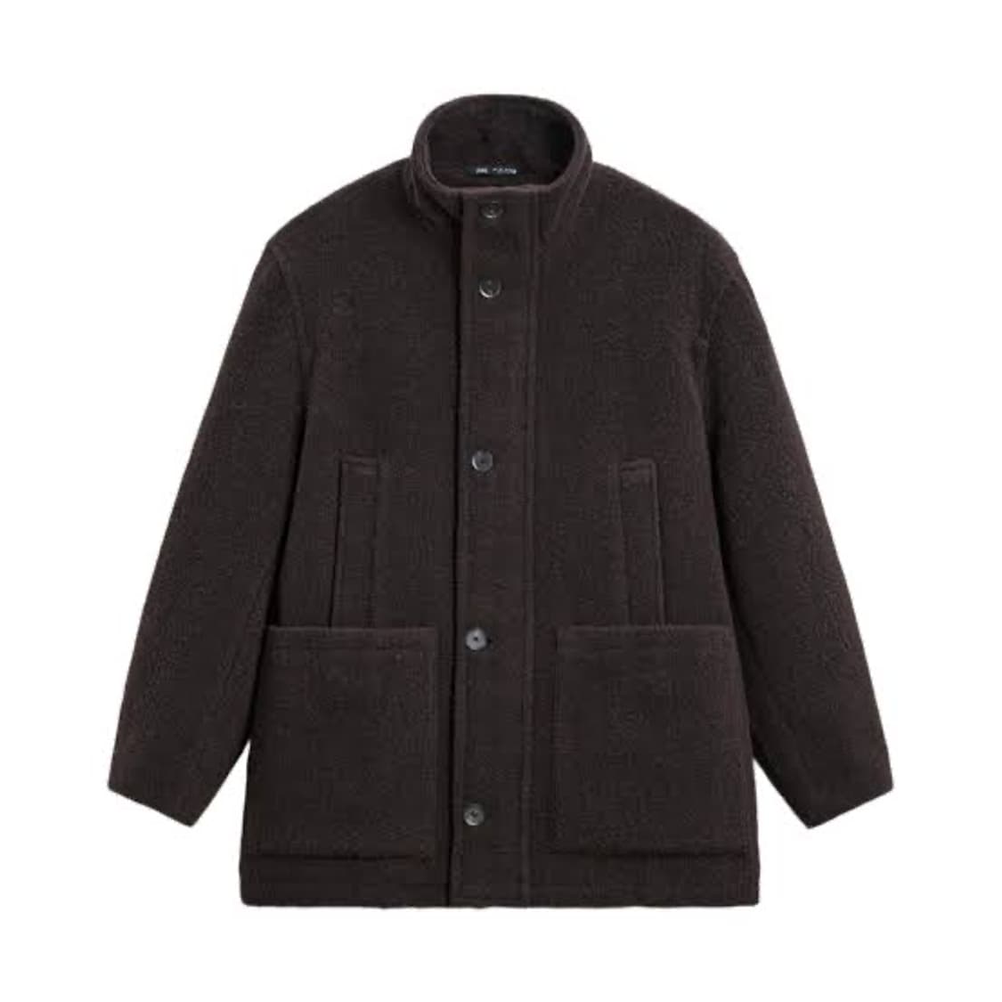 자라 남성 울 블렌드 코트 S 상품이미지2