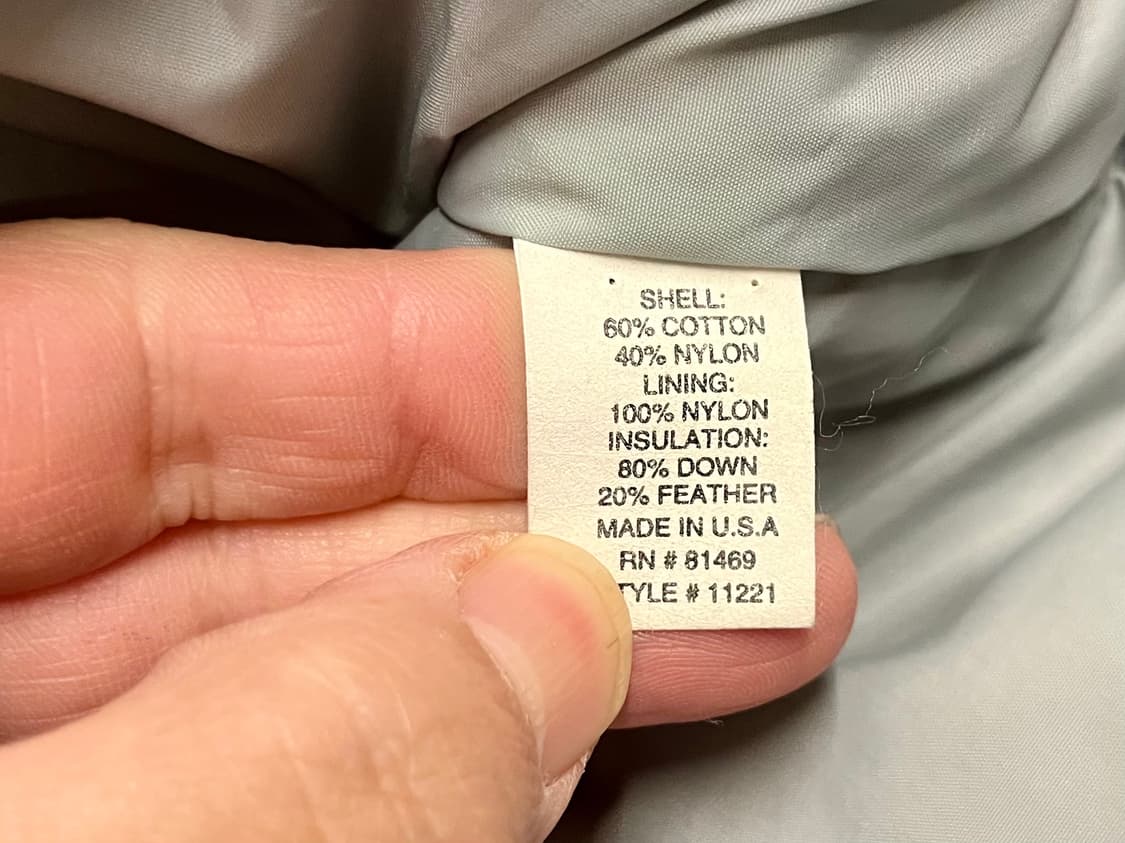 [100] 팬필드 다운베스트 L  상품이미지4