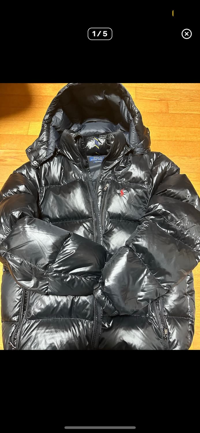 (삽니다)24fw폴로 랄프로렌 유광 패딩 S사이즈(폴로 패딩) 상품이미지1