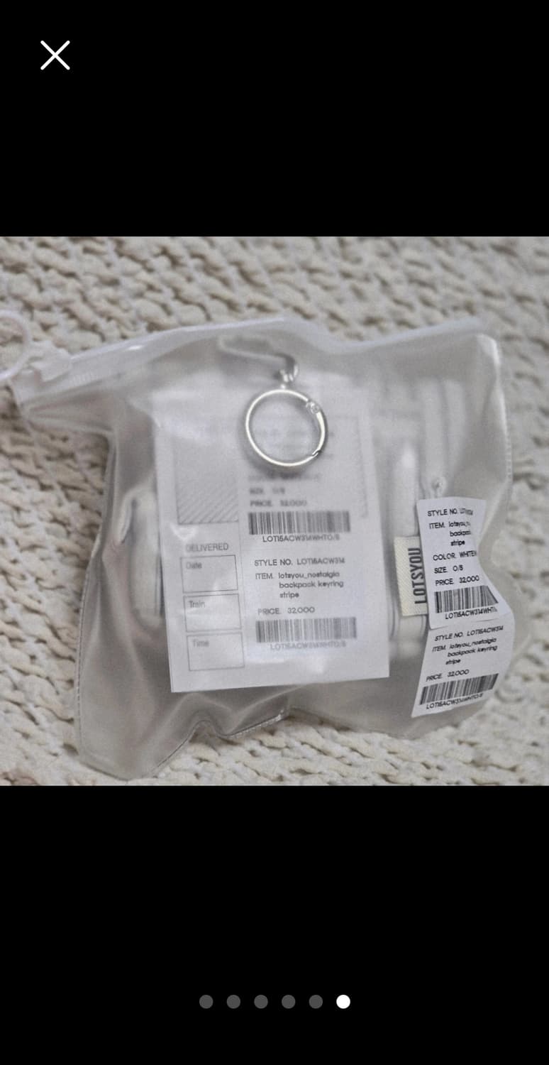 LOTSYOU 라츠유 백팩 키링 (새상품)ㅏ 상품이미지6