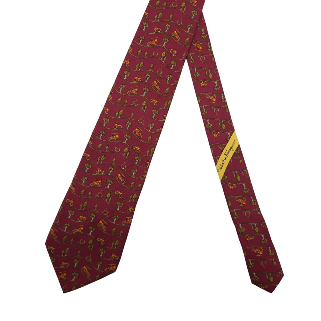 페라가모 실크 넥타이 [BCF10803_0054-06] 상품이미지1