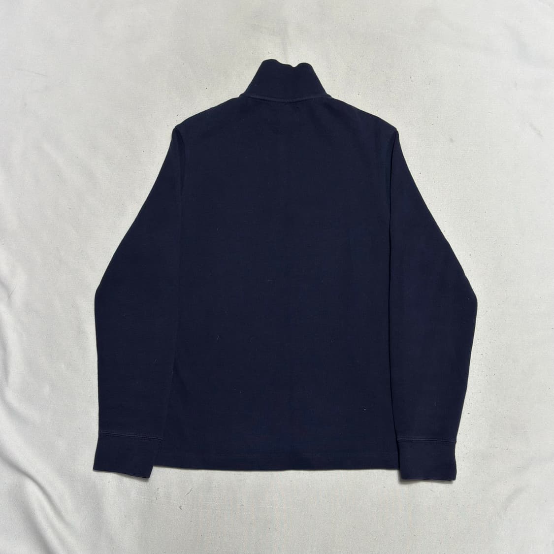 S 폴로랄프로렌 네이비 코튼 반집업 니트 상품이미지3