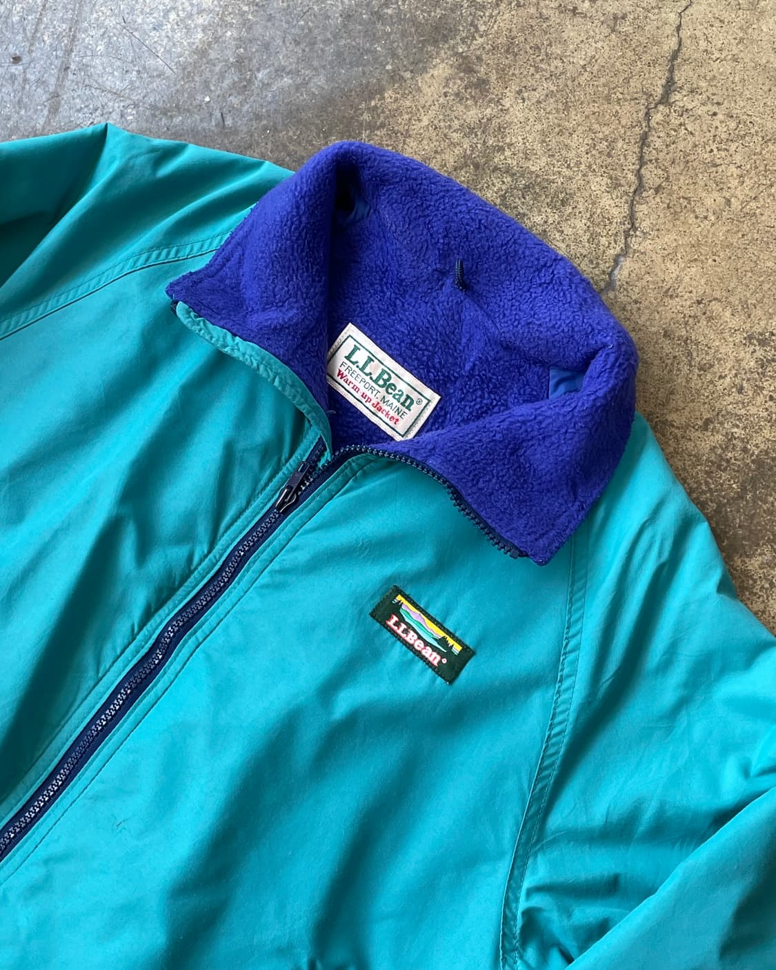 80‘s L.L. Bean Warm up Jacket 엘엘빈 웜업 자켓 상품이미지9