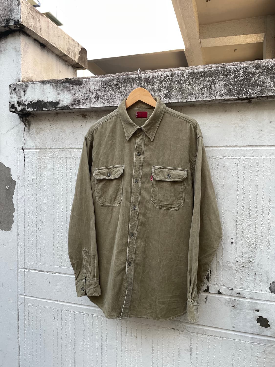 리바이스 00s 코듀로이 셔츠 상품이미지1