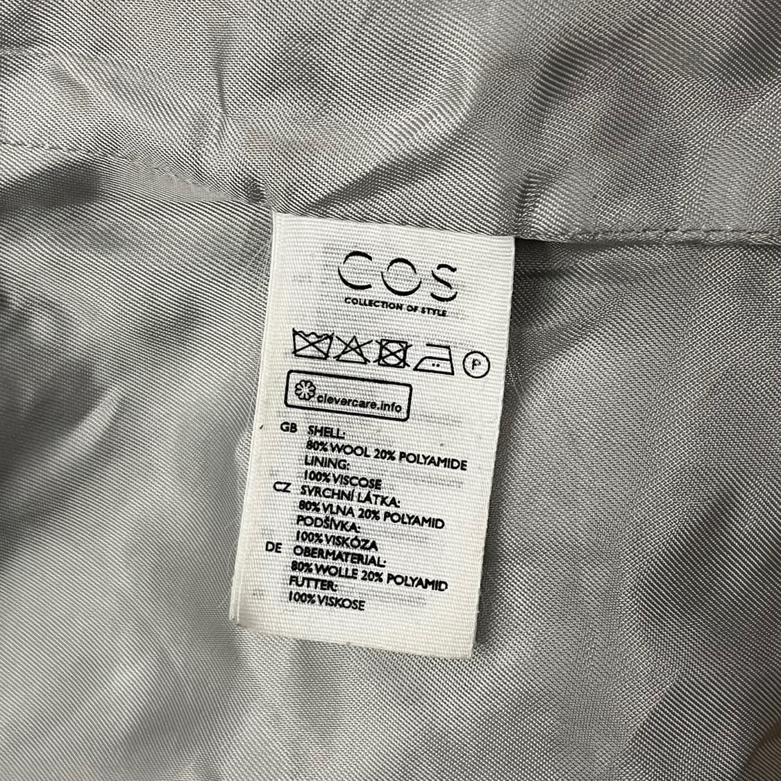 [정품/32] COS 그레이 니트 가디건 b16 상품이미지6