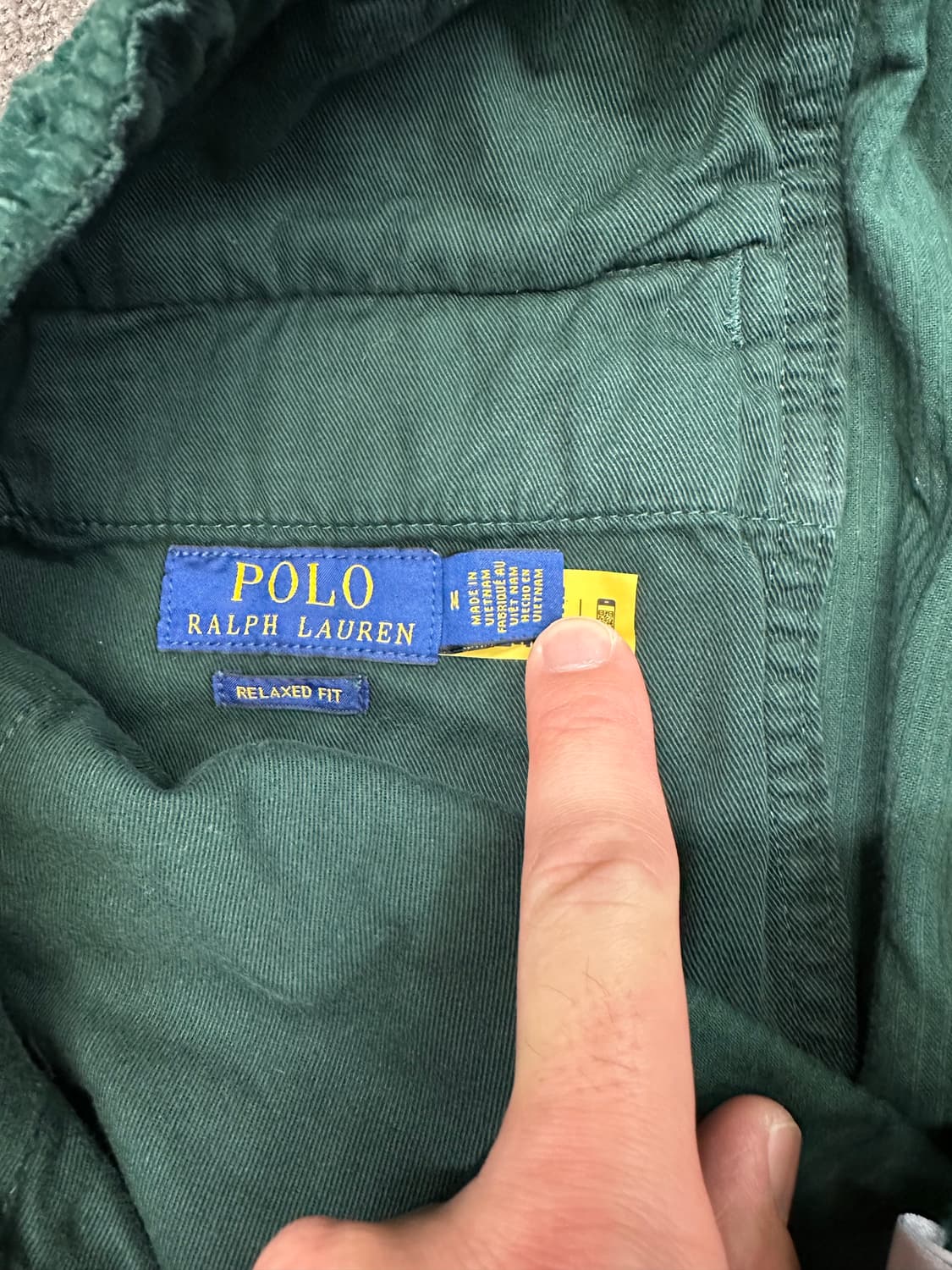 폴로 랄프로렌 코듀로이 밴딩 바지 M 상품이미지6