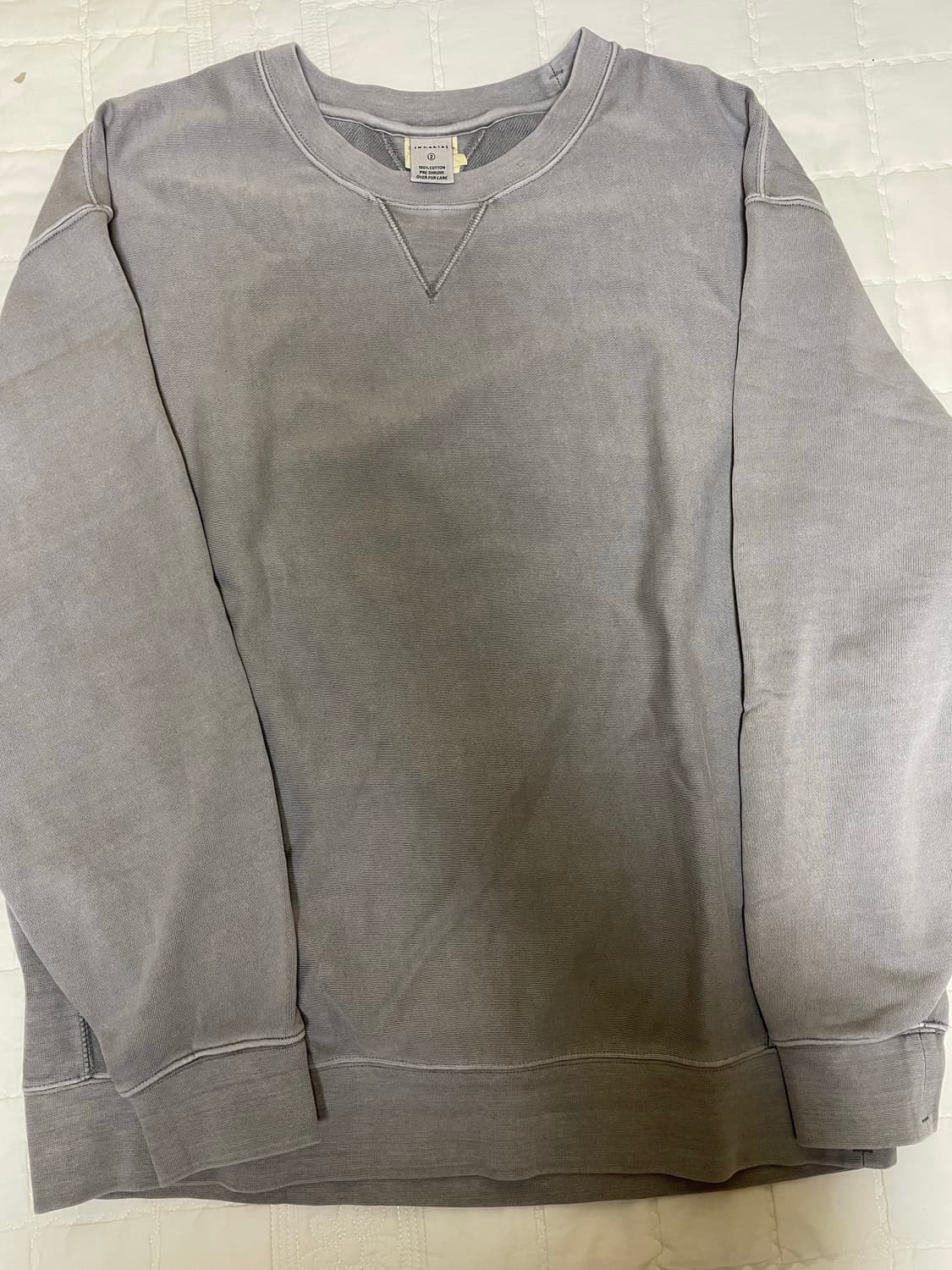 [M] 카키스 dyed stock crewneck 맨투맨 상품이미지2