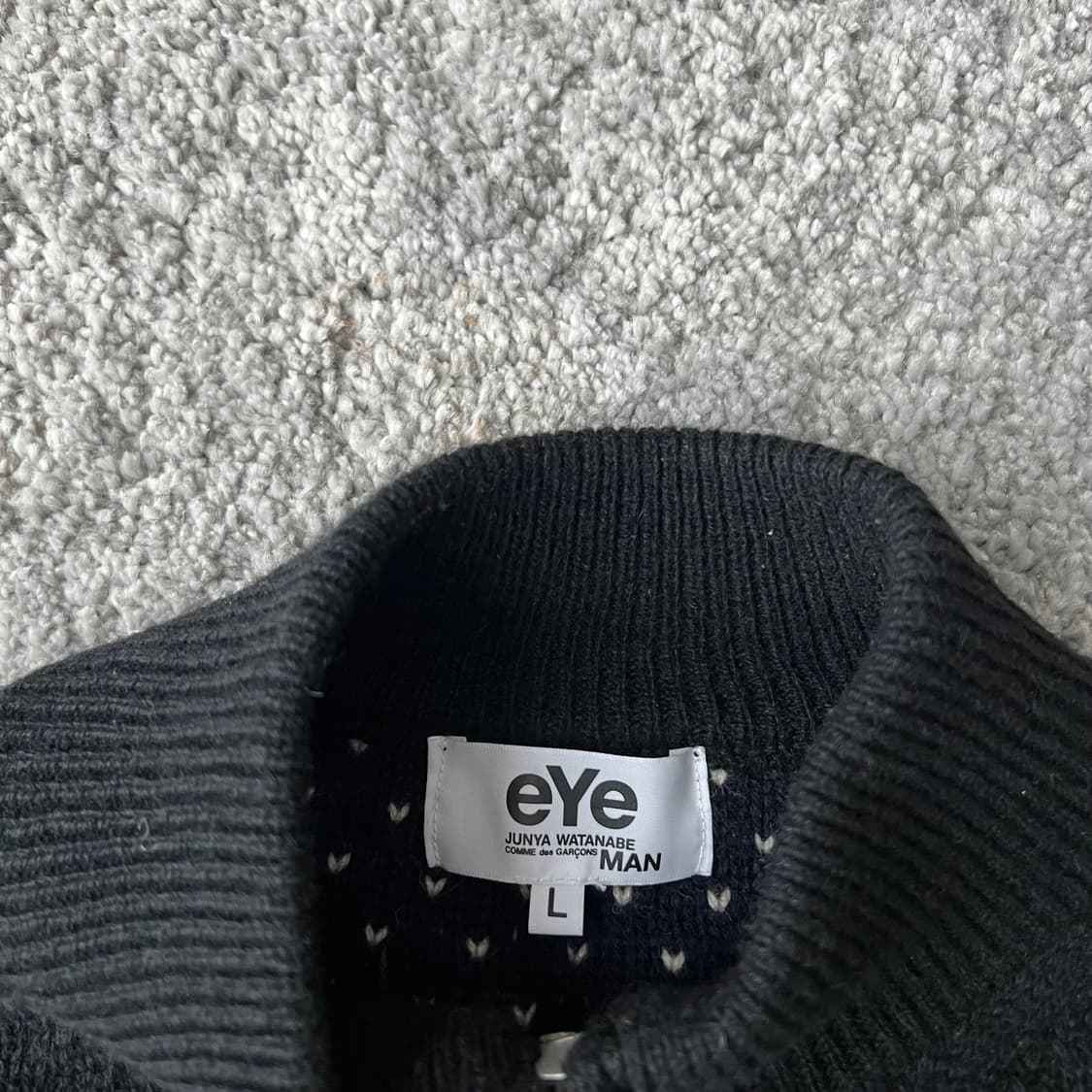 준야와타나베 집업 니트 L 상품이미지2