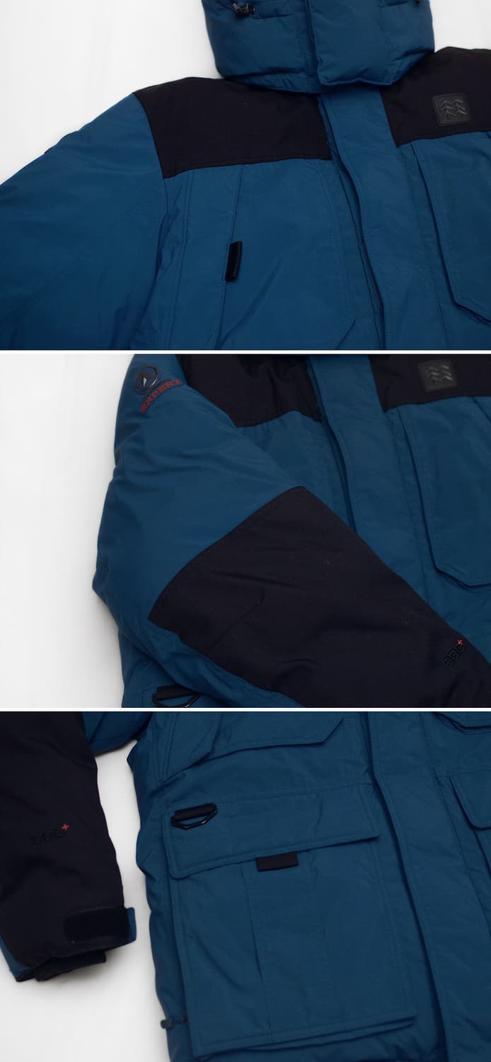 시리즈 x 코오롱 안타티카 헤비 구스다운 패딩 파카 (105) 상품이미지7