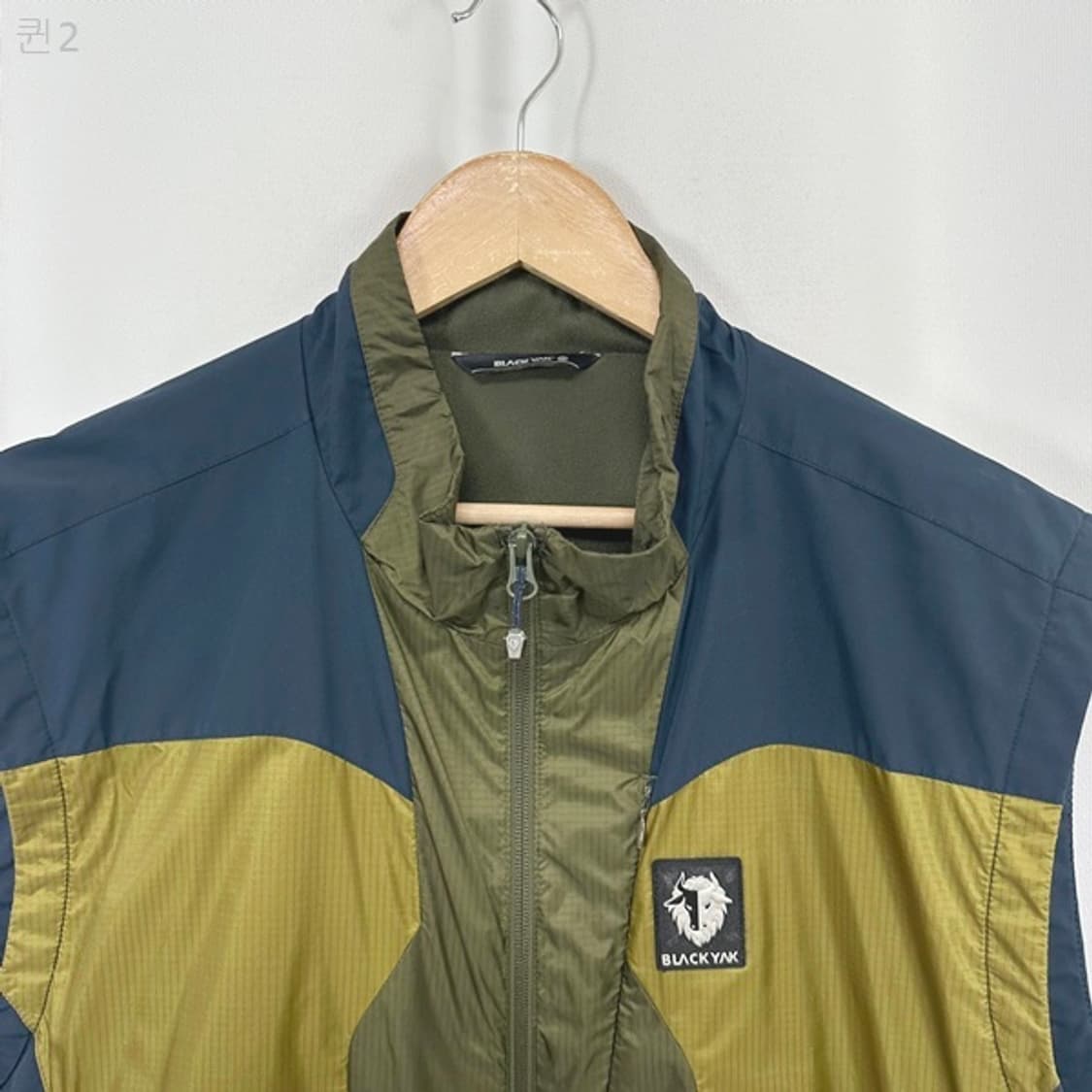 블랙야크 남자 아웃도어 조끼 짧은기모 빅사이즈 120 상품이미지2