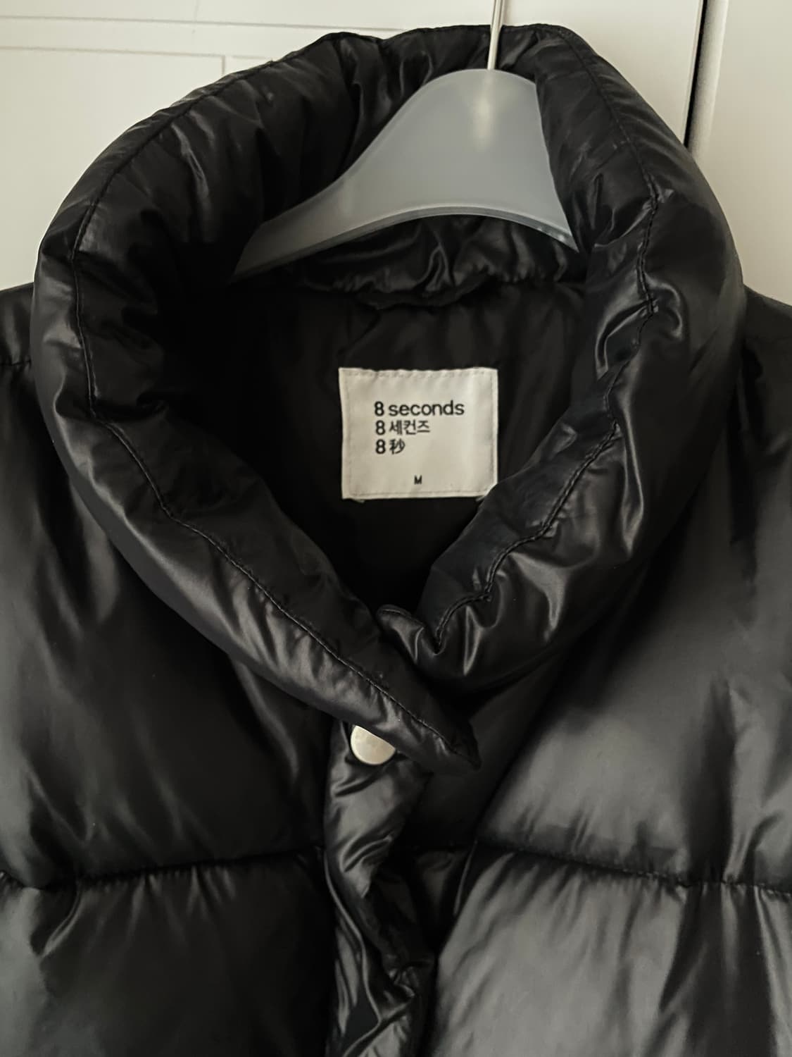 에잇세컨즈 숏패딩 블랙 M 상품이미지2