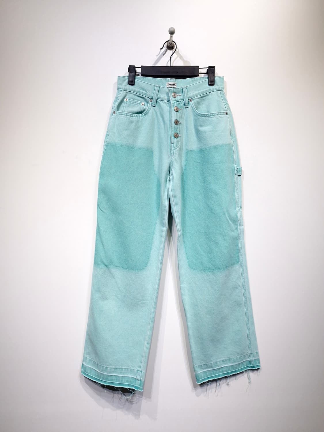 THEILMA 더일마 민트 와이드 데님 팬츠 상품이미지1