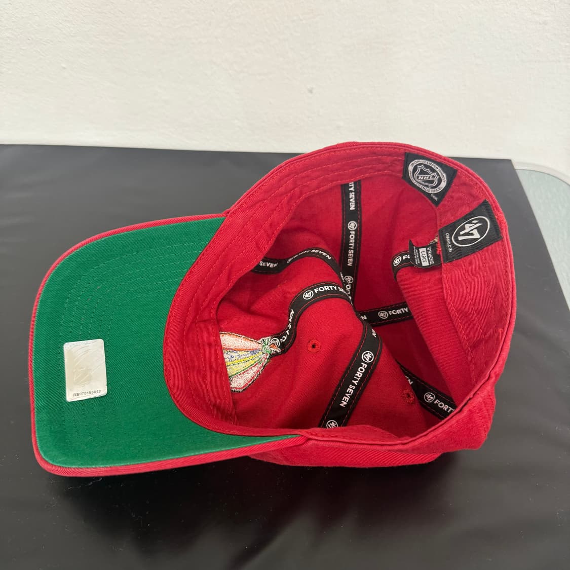 47브랜드 시카고 블랙호크스 볼캡 M-L 상품이미지5