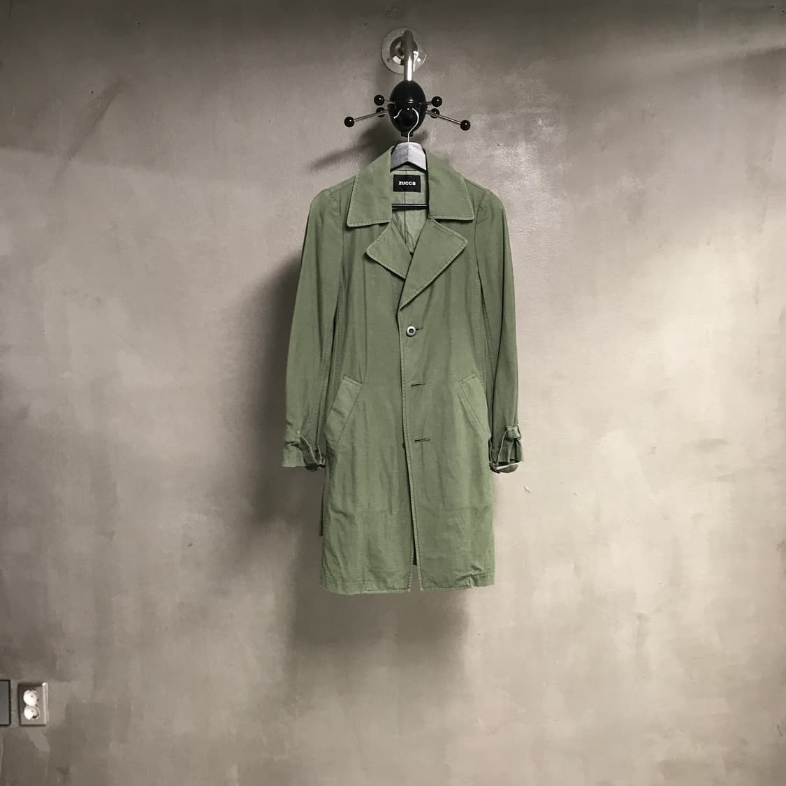 ZUCCA 주카 트렌치 코트 카키 S(W) 상품이미지1