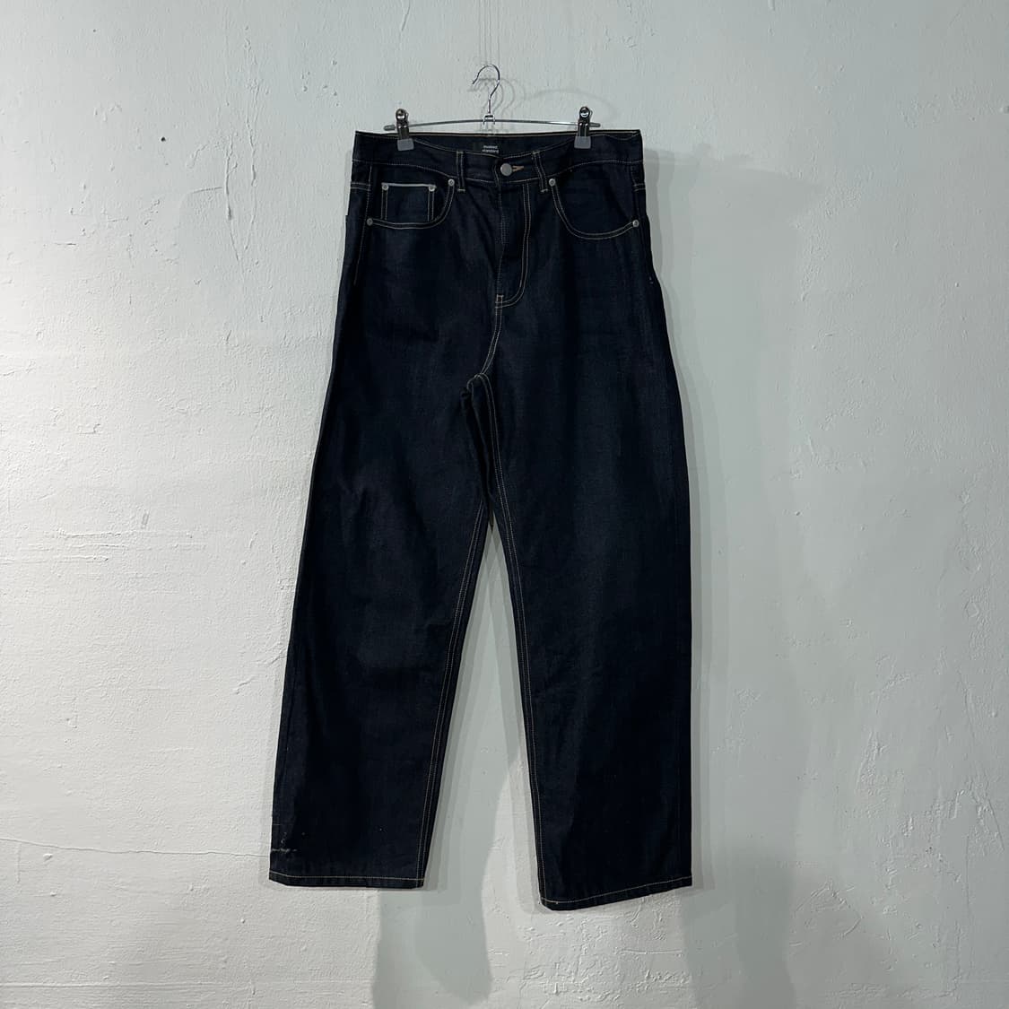 무신사스탠다드 셀비지 딥인디고 청바지 34 상품이미지1