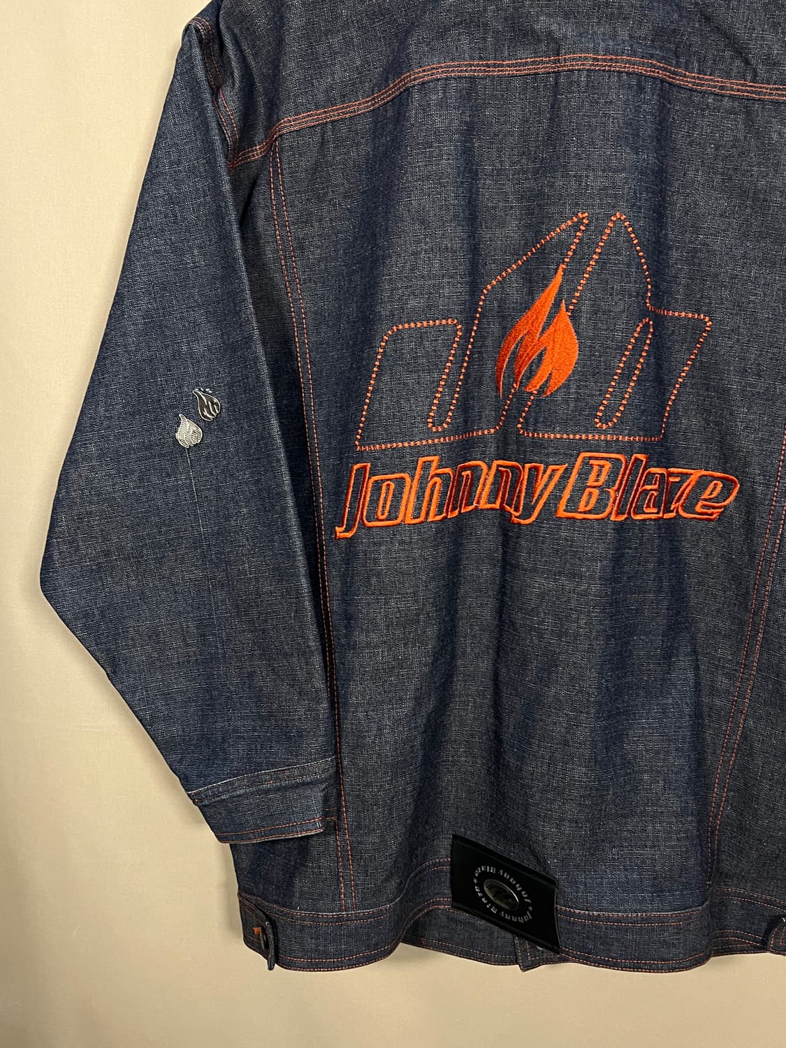 조니 블레이즈 올드스쿨 스티치 데님 자켓 처분  상품이미지3