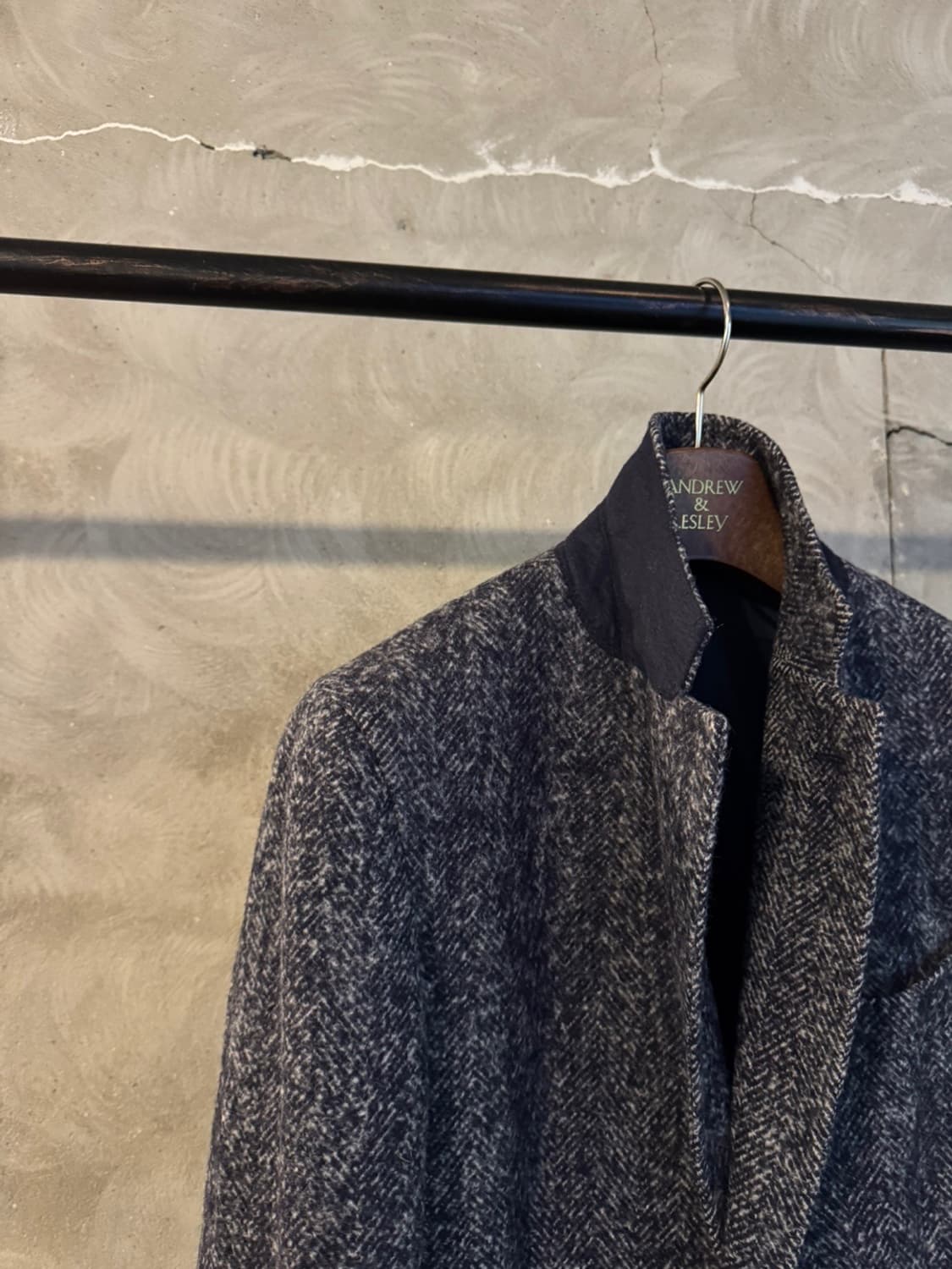 갤럭시 GX 베이비 알파카 체스터필드 코트 100 상품이미지4