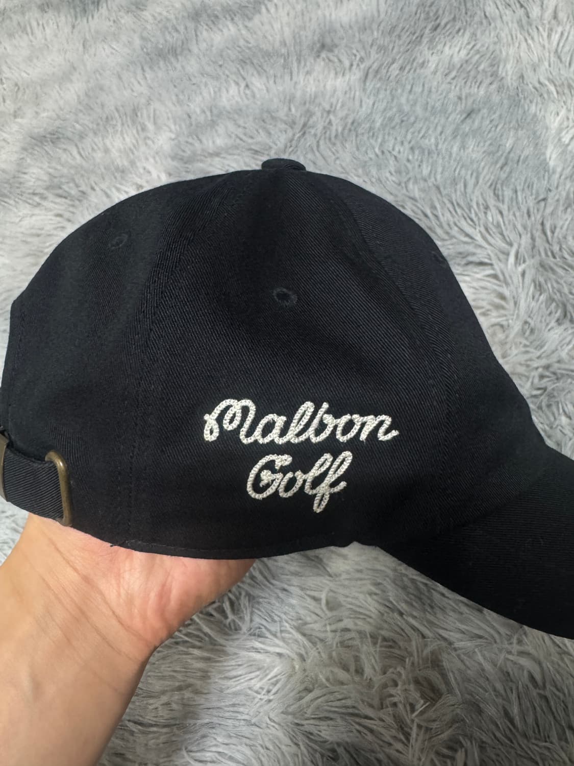 말본 골프 볼캡 L/XL 블랙  상품이미지4