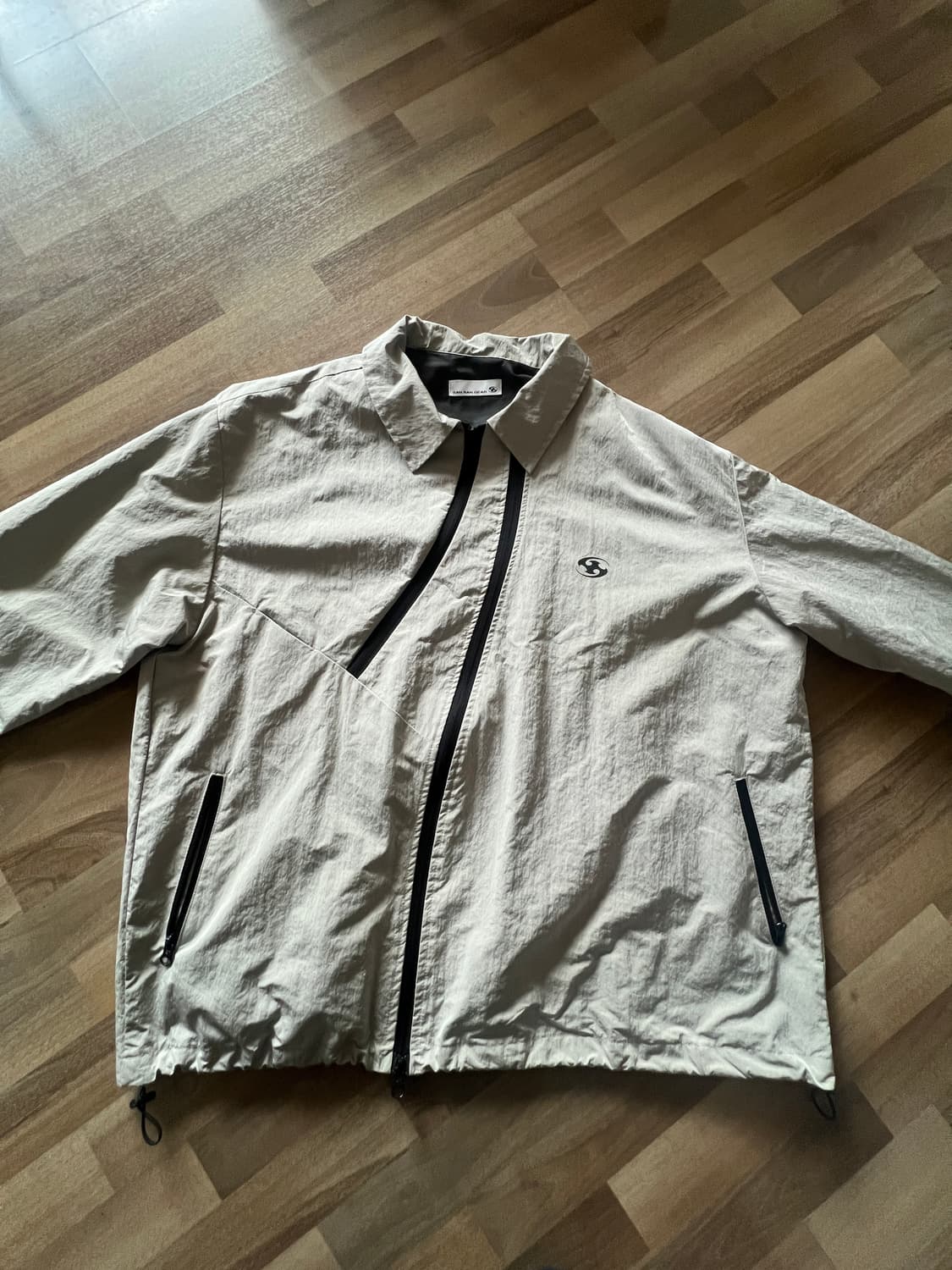 산산기어 22SS 코치자켓 그레이 3 size 상품이미지2