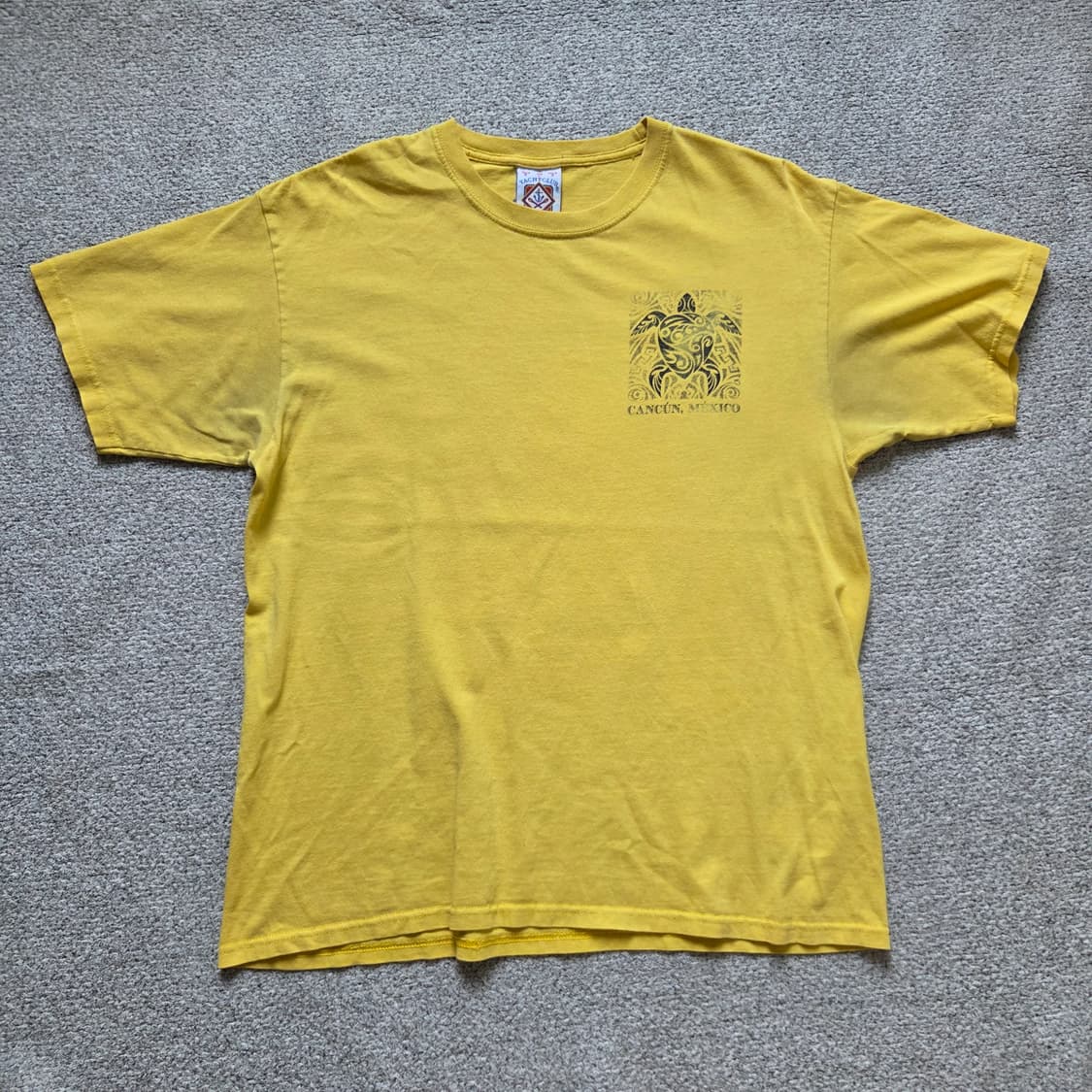 90s 멕시코제 Yacht Club 반팔 티셔츠 L(100) 상품이미지1