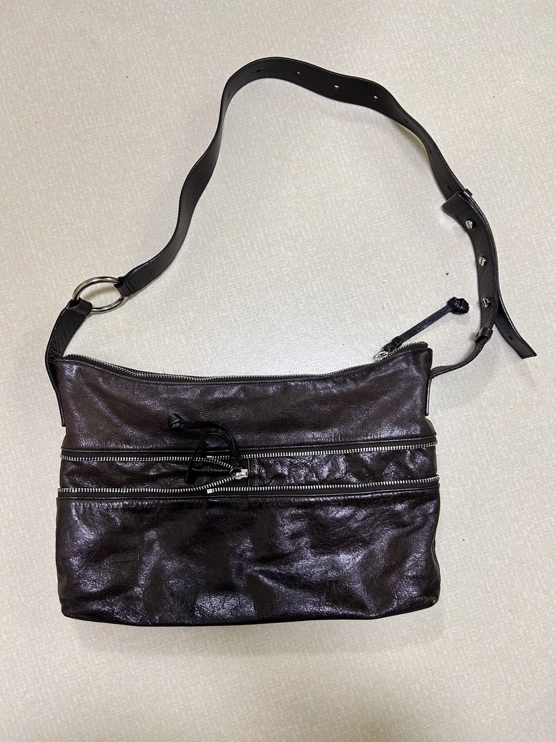 마뗑킴 matin kim 브라운 fall 숄더백 상품이미지1