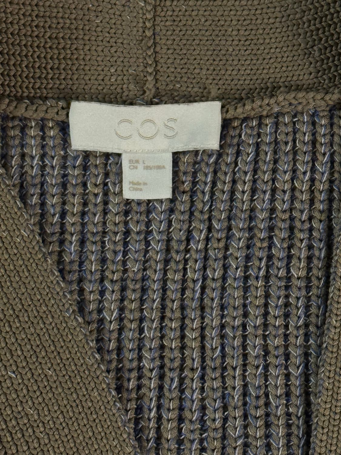 COS 오버사이즈 V넥 가디건 상품이미지3