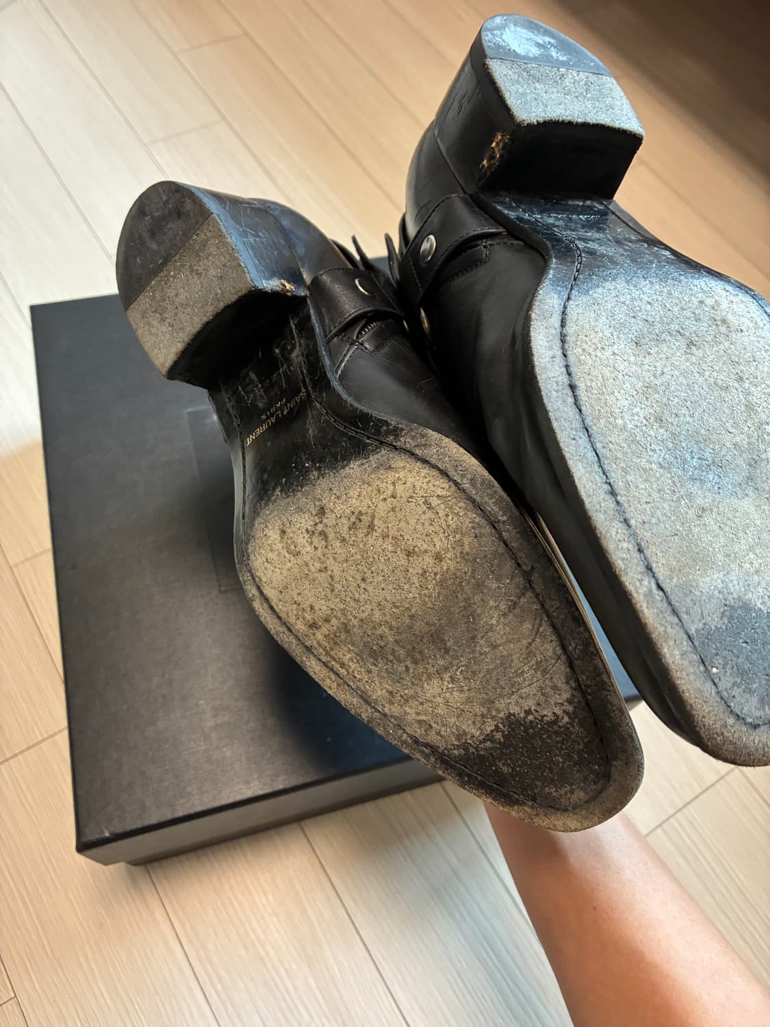 생로랑 와이어트 40 하네스 부츠 41 사이즈 상품이미지2