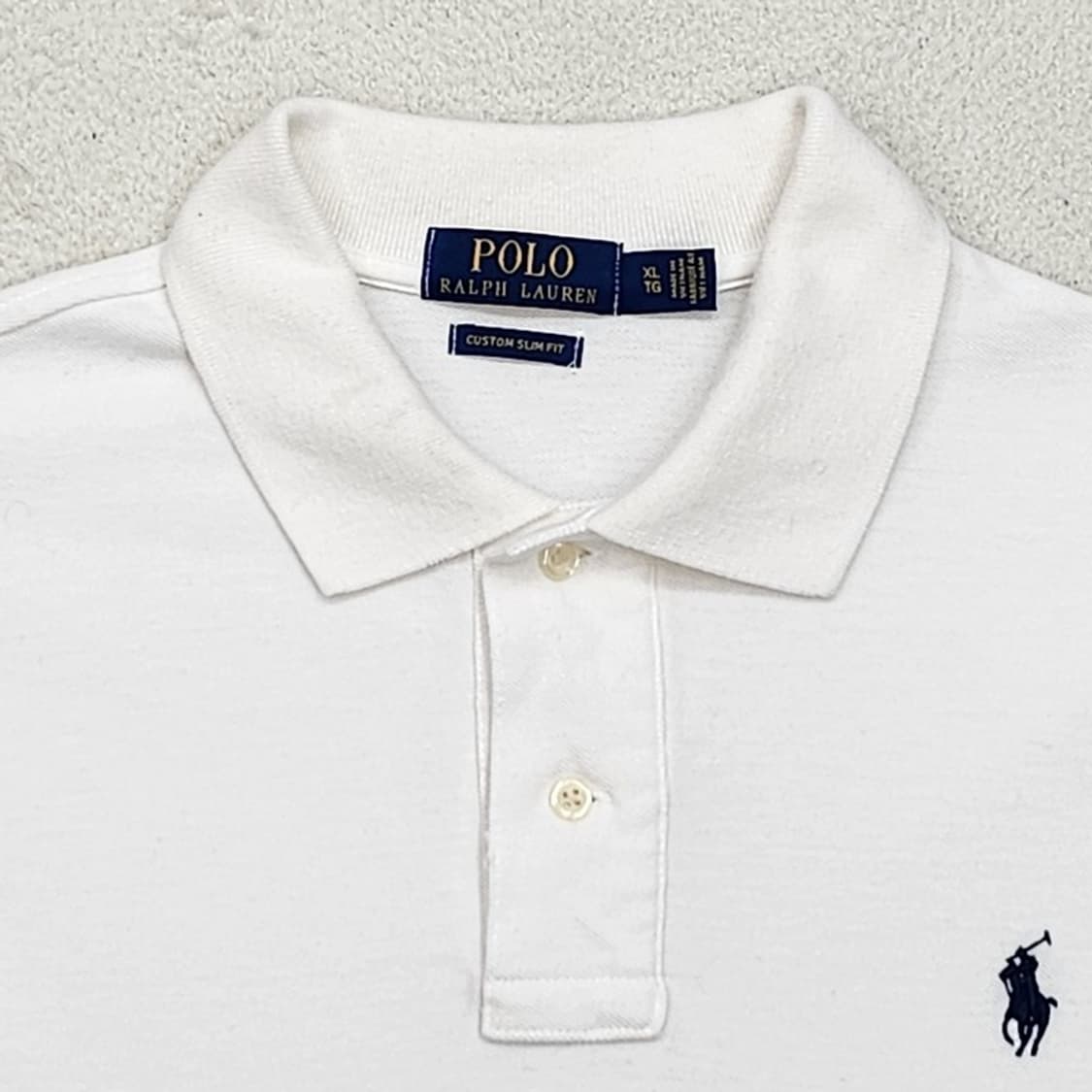 RALPH LAUREN 화이트 PK 긴팔 XL 상품이미지4