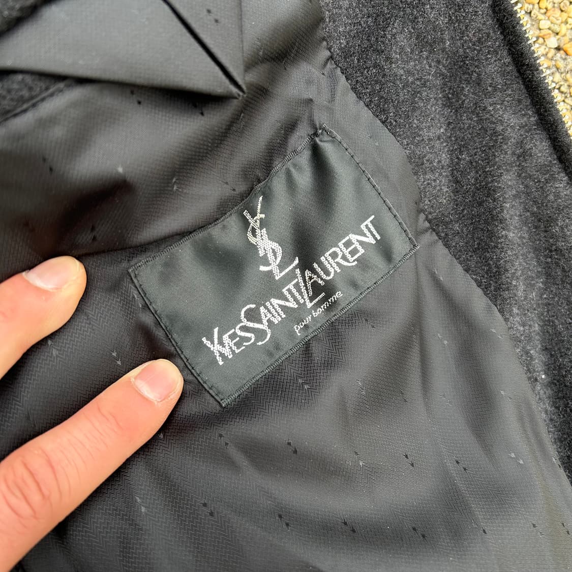 YSL 입생로랑 울 니트 집업 상품이미지6