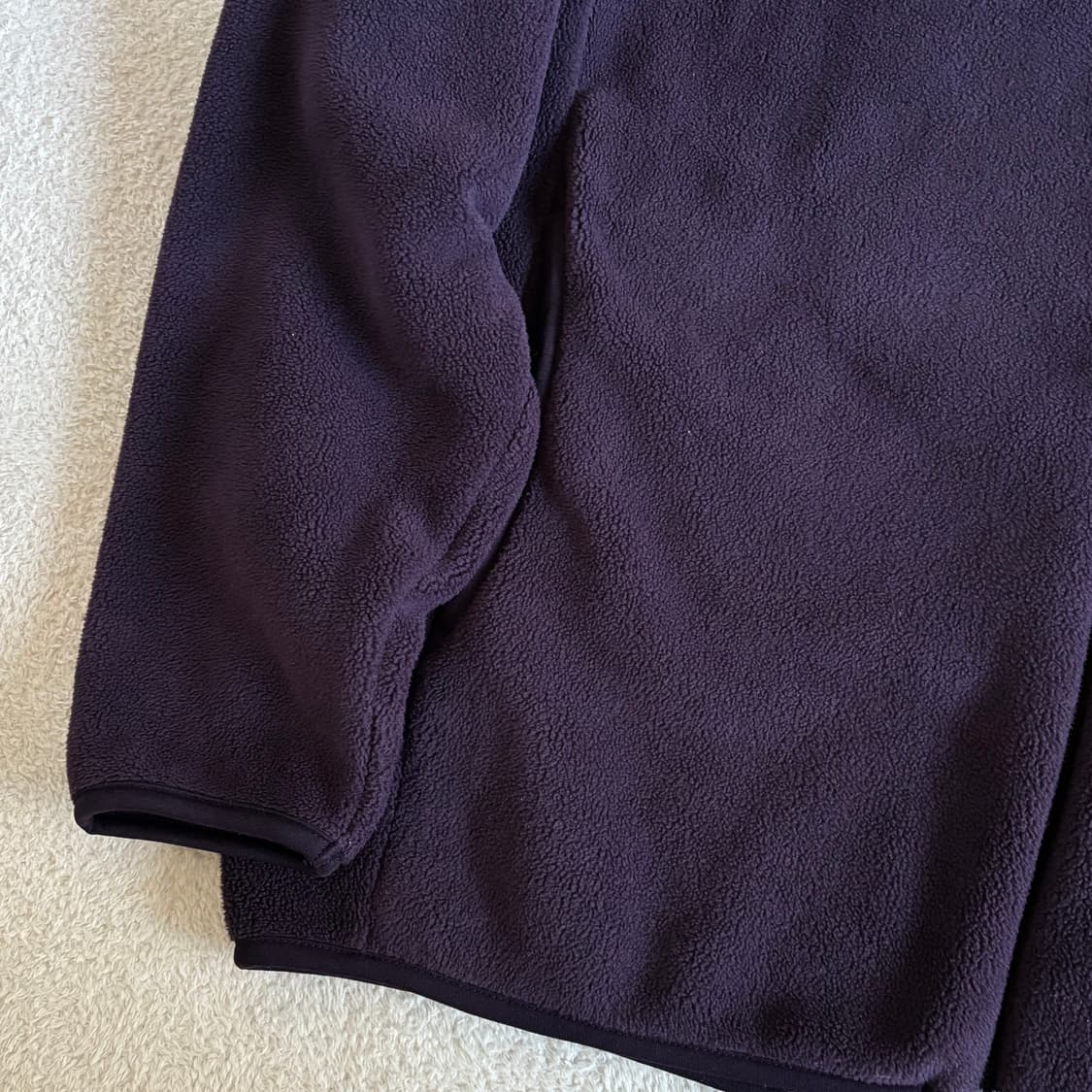 유니클로 보라 자색고구마 후리스 상품이미지3