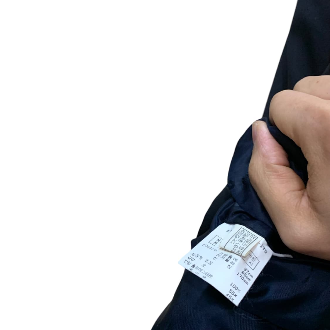 닥스 블랙계열 3버튼 블레이저 상품이미지4