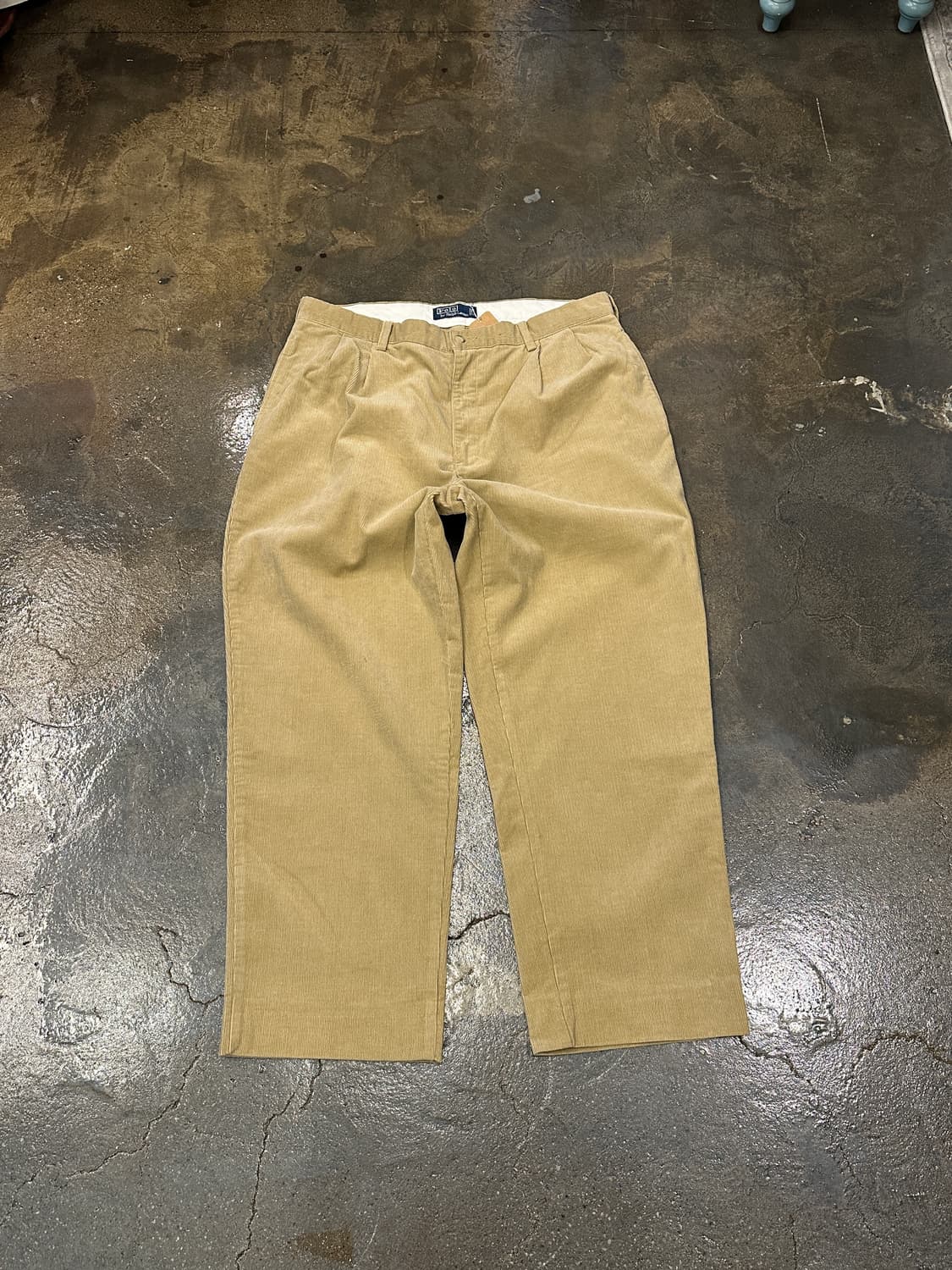 POLO 폴로 랄프로렌 코듀로이 베이지 팬츠 38x30 상품이미지1