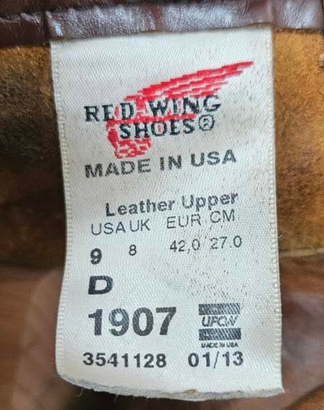 레드윙 6인치 1907 목토 9D 상품이미지4