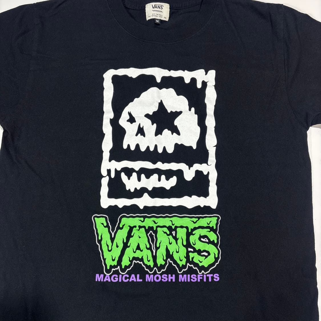 반스 블랙 그래픽 반팔 티셔츠 상품이미지2