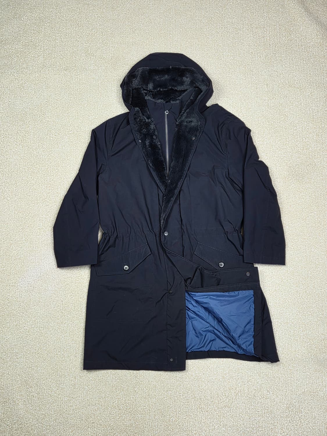 [아르마니 꼴레지오니] 퍼 후드 패딩 코트 | 00233 상품이미지5