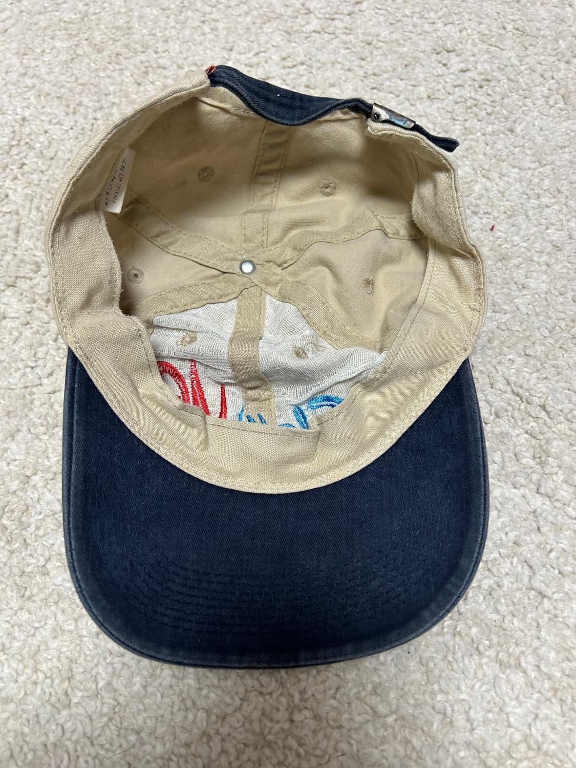 빈티지 투톤 볼캡 상품이미지6