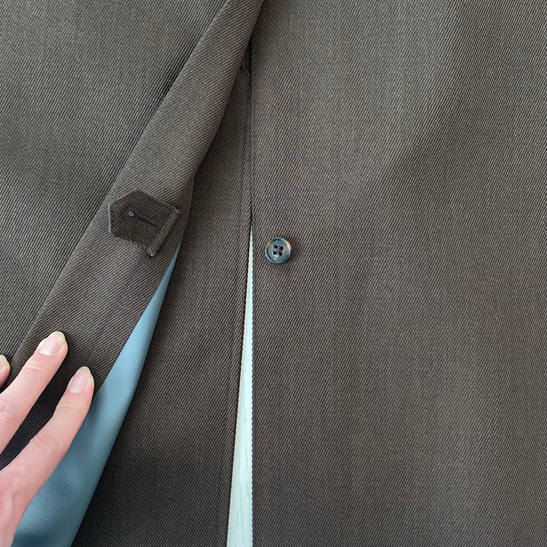 유니클로u 바람막이 발마칸 코트 XL 브라운 상품이미지8