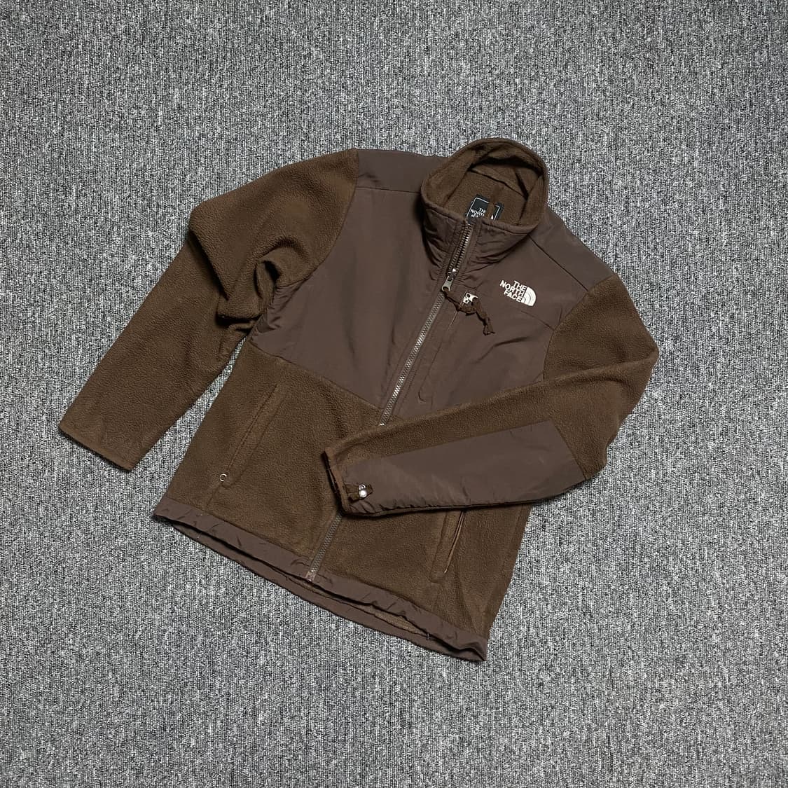 🌊 TNF Denali fleece Brown Womens S 상품이미지2
