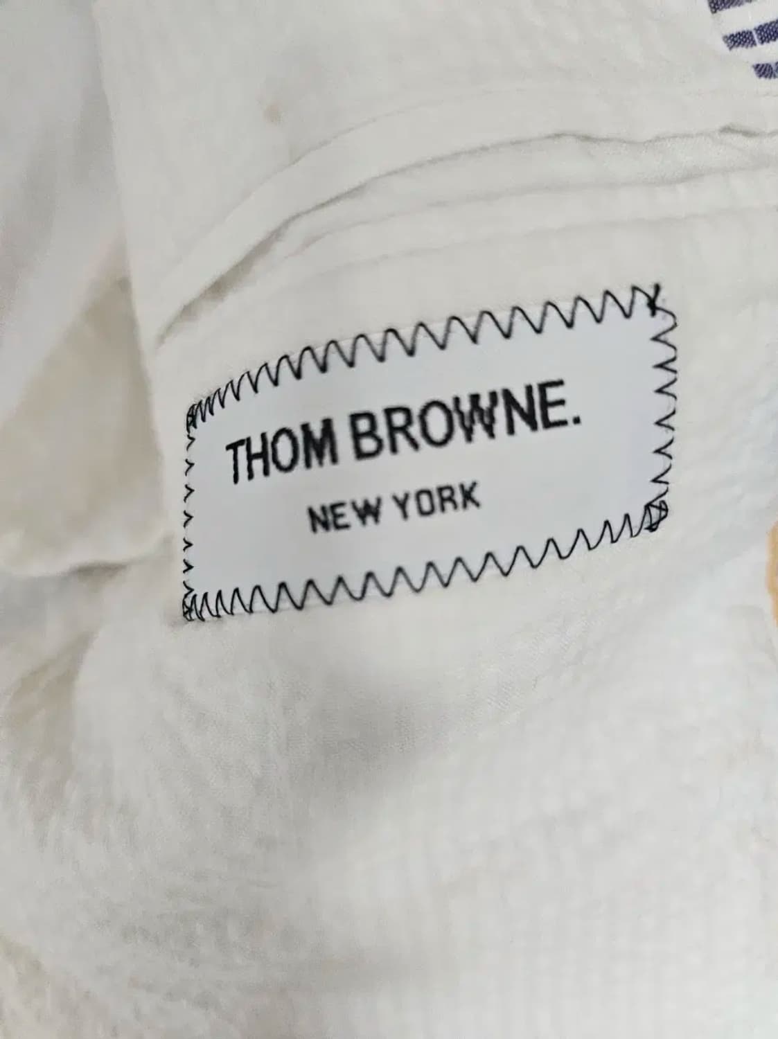 톰브라운 패치워크 시어서커 자켓(2/100) 상품이미지5