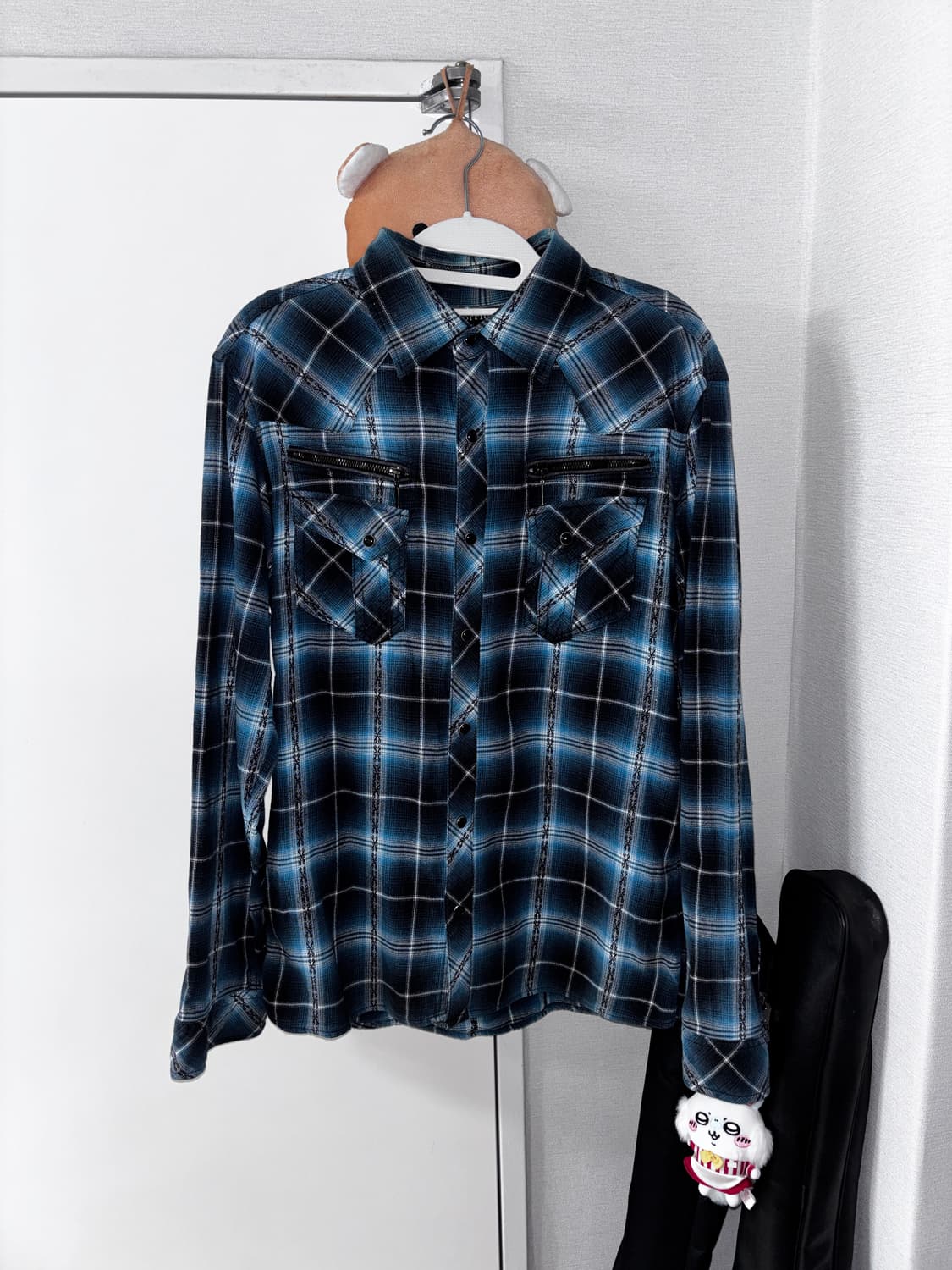 Sorridere 펑크 체크셔츠 상품이미지1