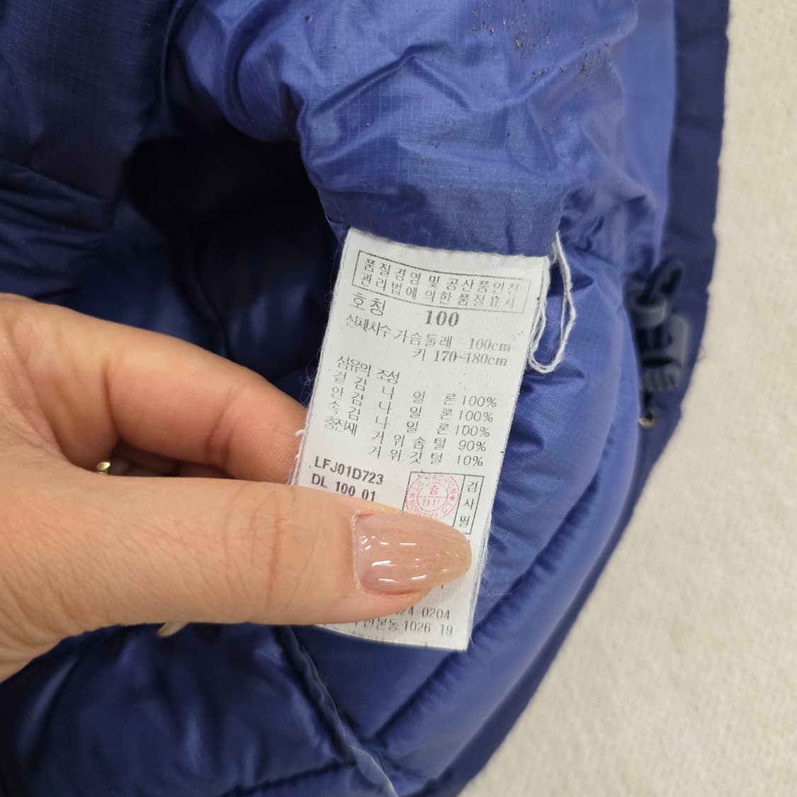 [100] 라푸마 구스다운 패딩 조끼 0219J 상품이미지4