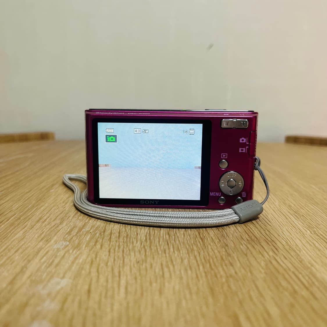 소니 사이버샷 dsc-w320 핑크 빈티지 디카 상품이미지4