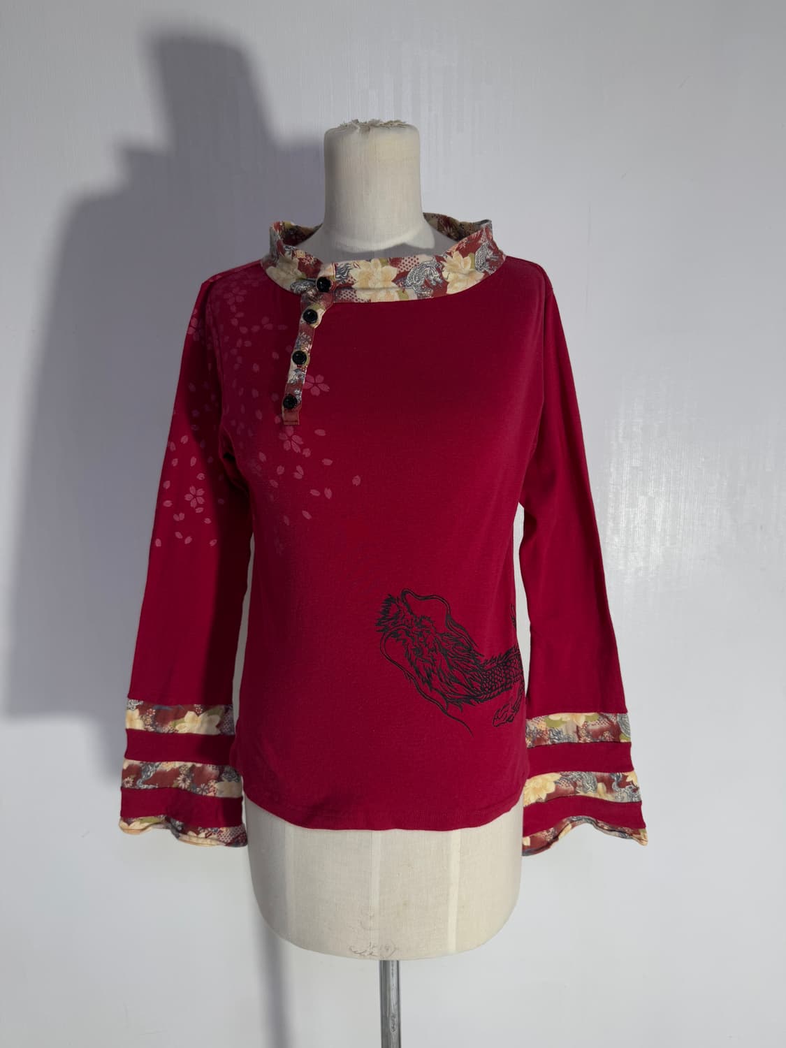 gouk 오리엔탈 롱슬리브 y2k 오즈온  상품이미지1