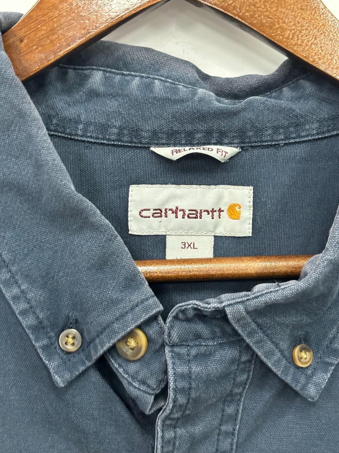 칼하트 데님 반팔 셔츠 상품이미지2