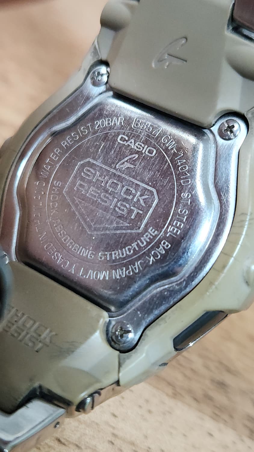 #  카시오 G-SHOCK 콕핏 디지아나 터프솔라 빈티지 지샥 시계 급처 상품이미지10