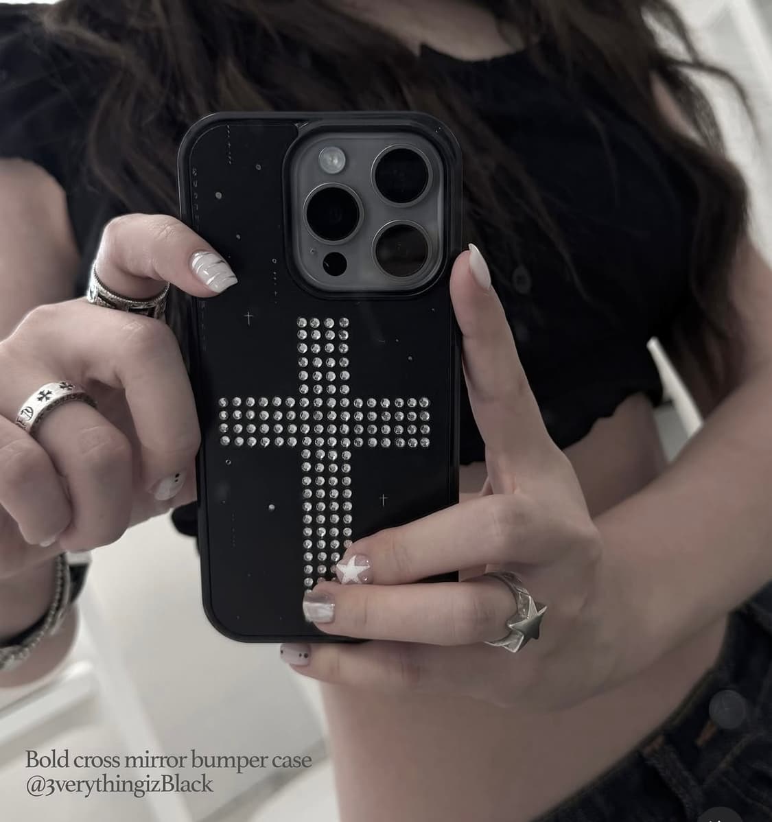 3verythingizblack 아이폰15 케이스 미개봉 상품이미지1