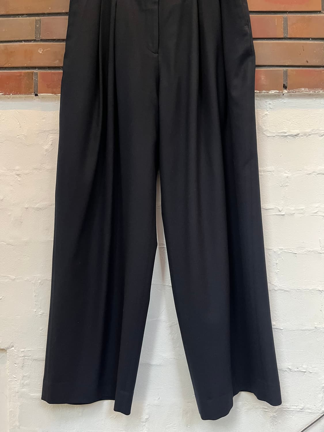 Cos 코스 와이드 핀턱 울 슬랙스 42 상품이미지3